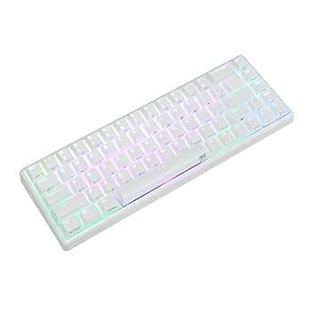 Amazon | NiZ キーボード 【Atom68白い無線RGB】 静電容量無接点
